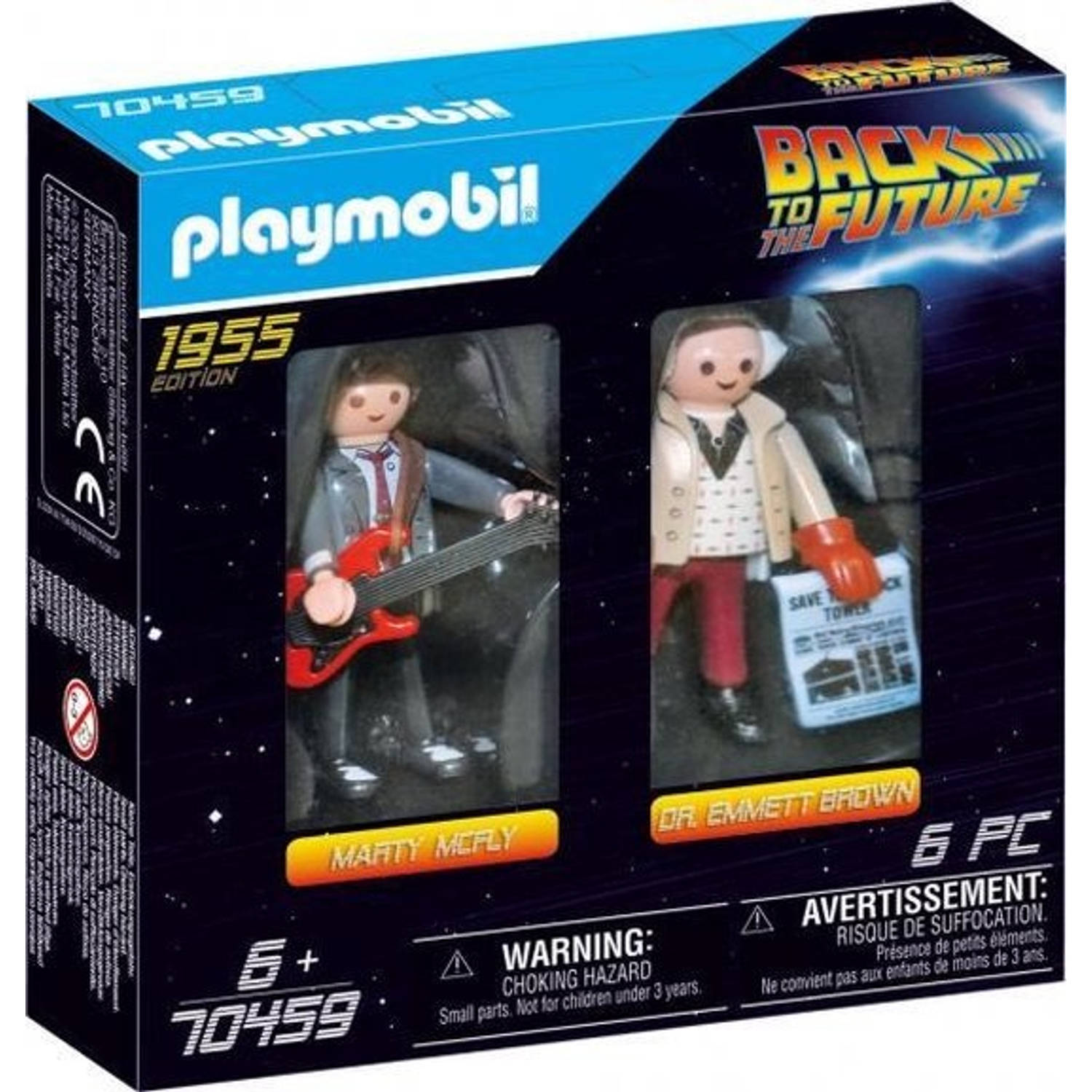 Playmobil Back To The Future: Duopack (70459) Junior Pc 6-delig