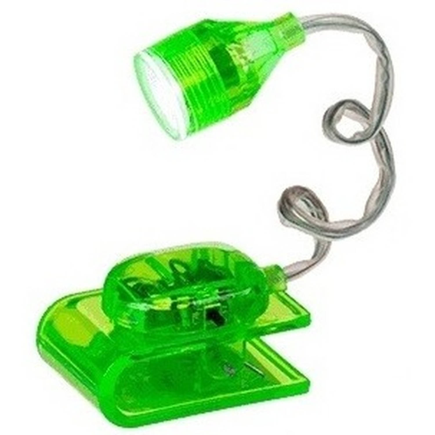 Raar voordeel aanvulling Groen leeslampje op klem 4 cm - Klemlampen | Blokker