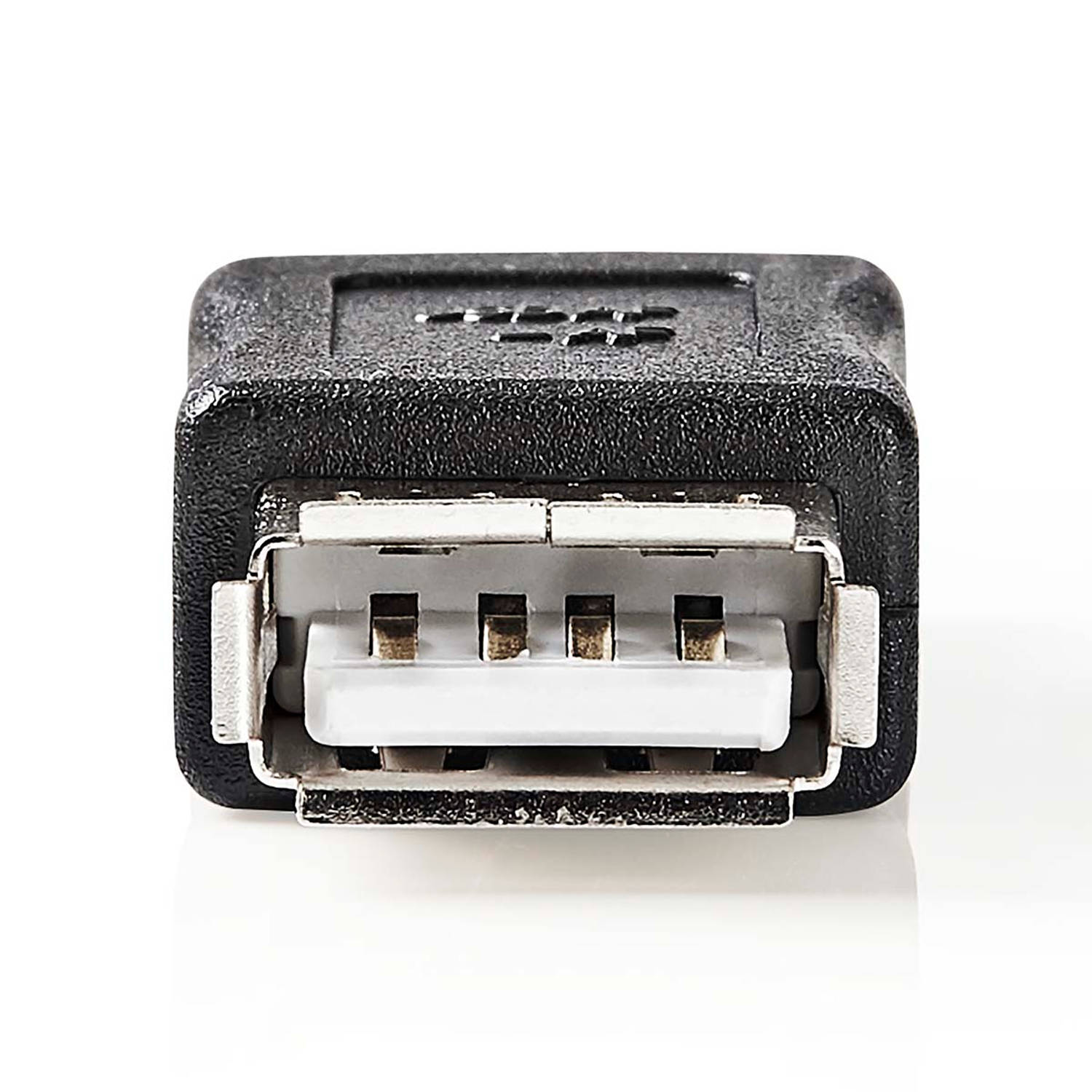 Nedis USB-A Adapter - CCGB60900BK - Zwart