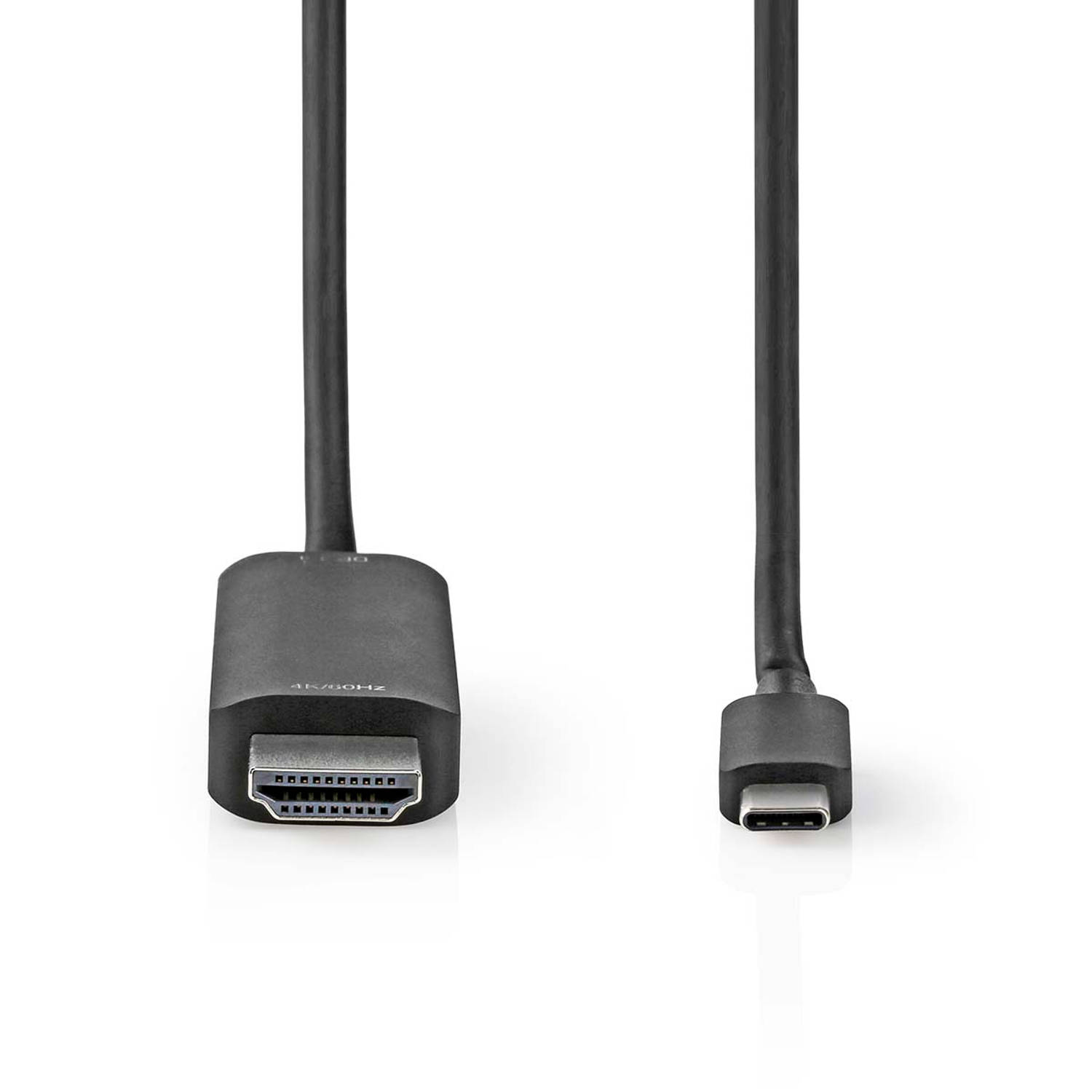 USB-Adapter | USB 3.2 Gen 1 | USB Type-C© Male | HDMI© Connector | 1.00 m | Rond | Vernikkeld |