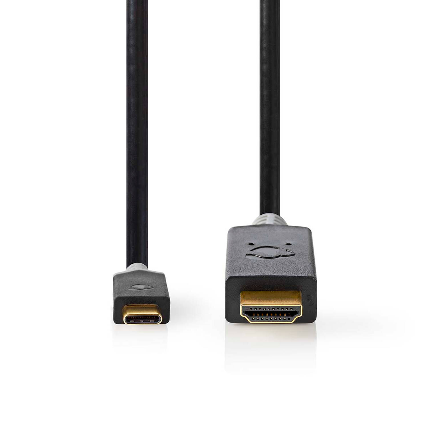 USB-Adapter | USB 3.2 Gen 1 | USB Type-C© Male | HDMI© Connector | 2.00 m | Rond | Verguld | PVC