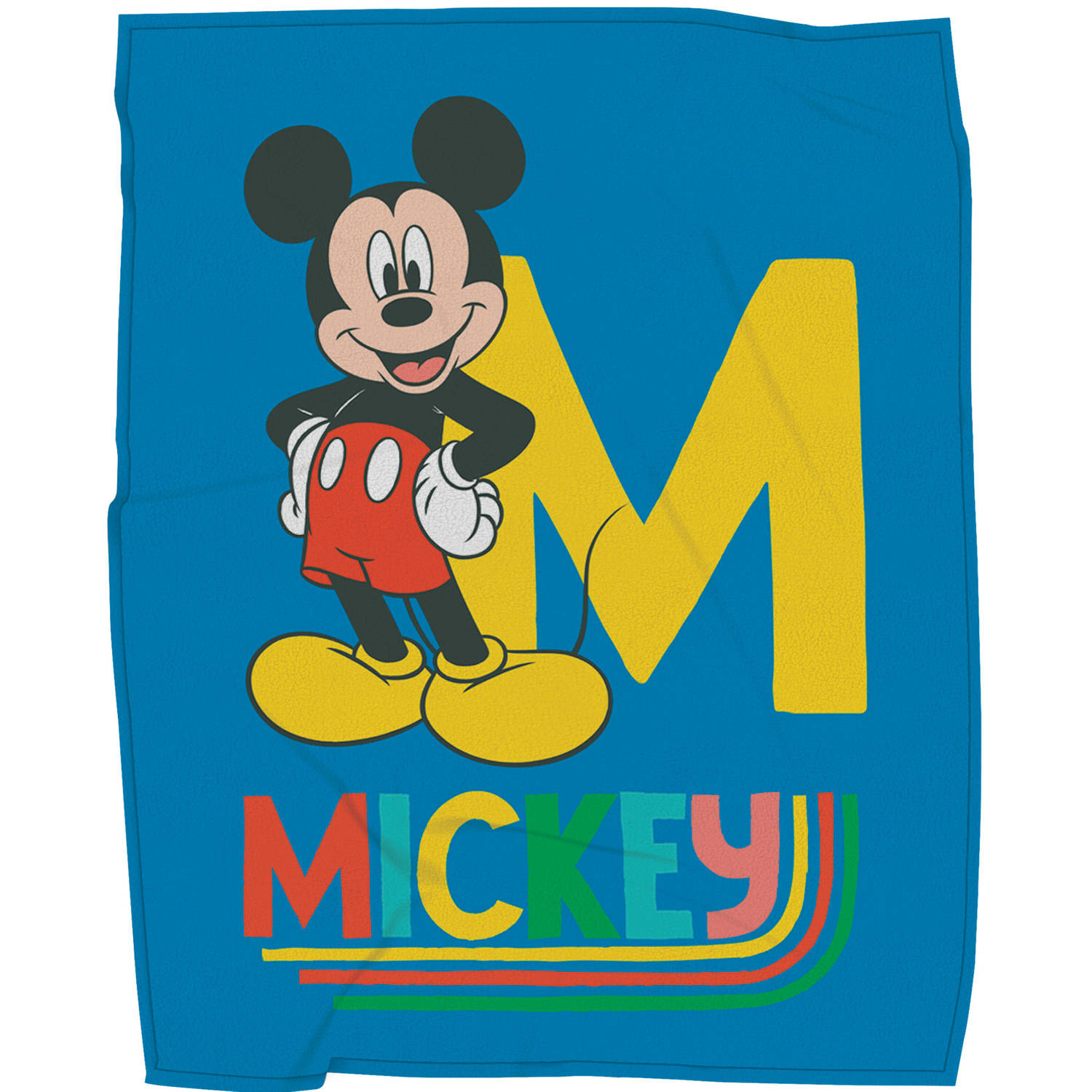 Disney Mickey Mouse Fleece Deken Good Days 110 X 140 Cm Polyester