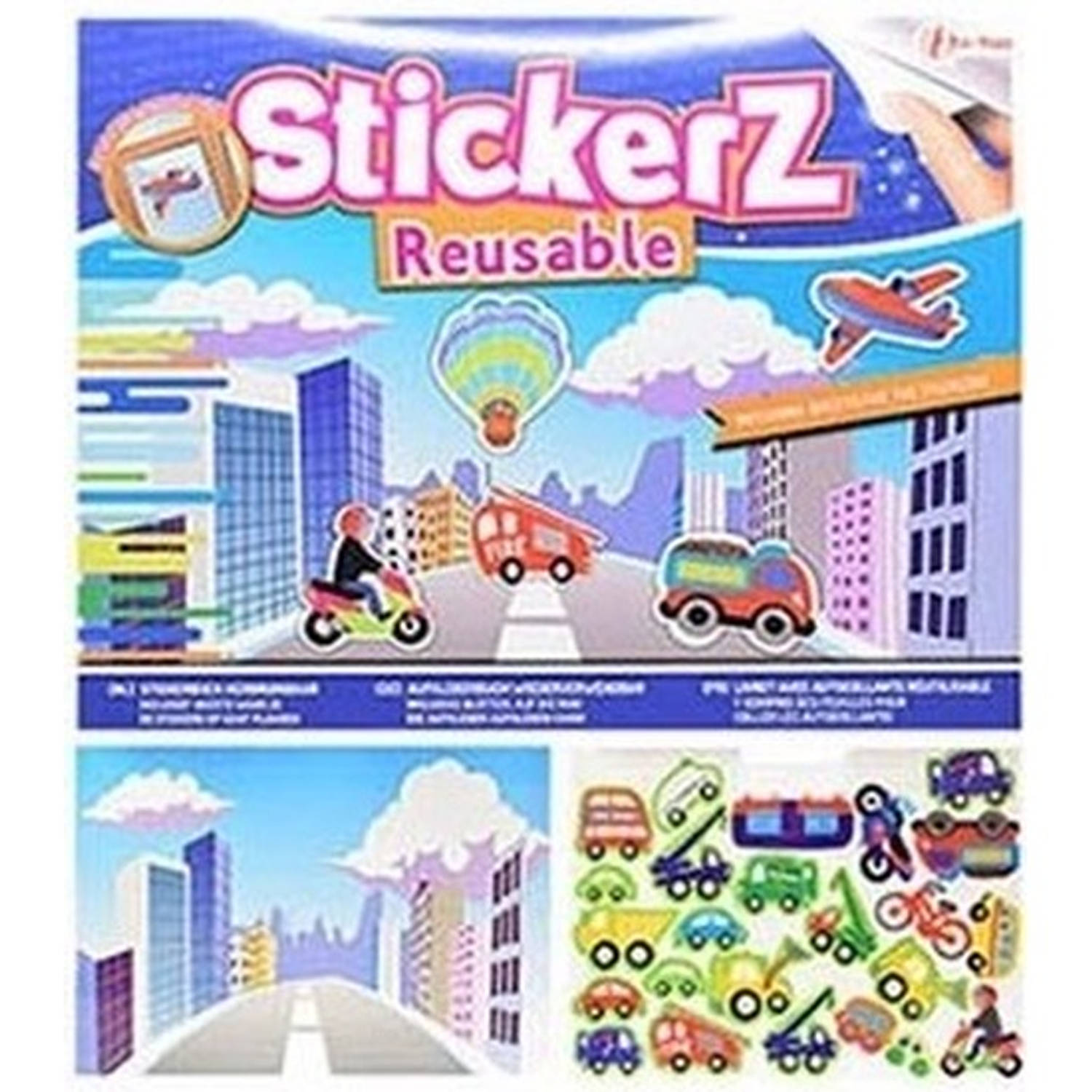 Auto stickers in verkeers thema - Raamstickers