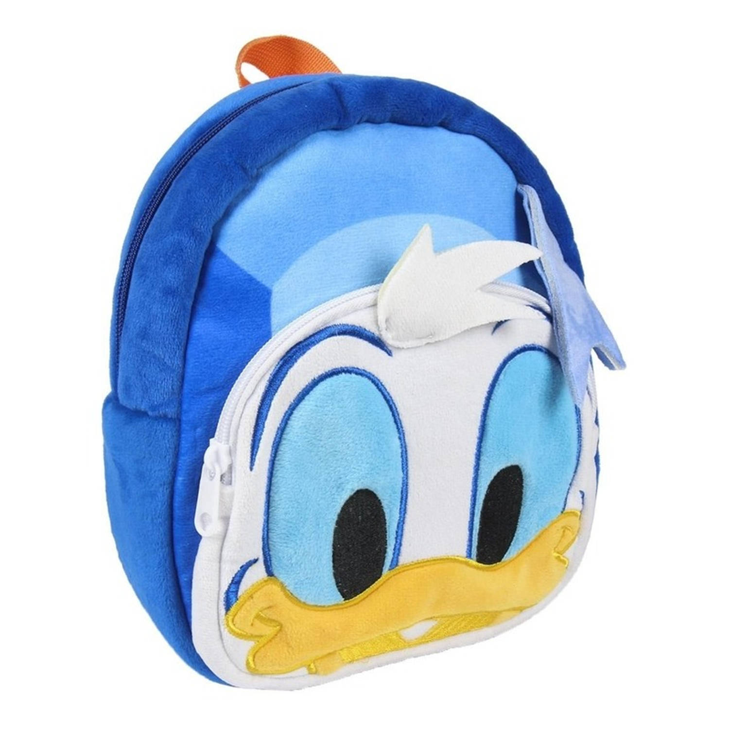 Disney Donald Duck 3d Rugtasje Blauw 18 X 22 X 8 Cm Voor Peuters-kleuters Rugzak Kind
