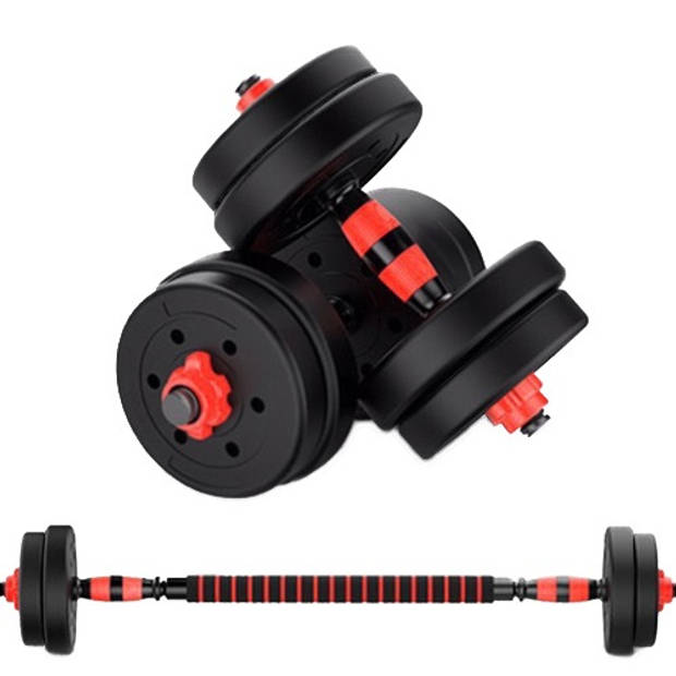 ForzaFit verstelbare PVC dumbbell / barbell set - 15 kg