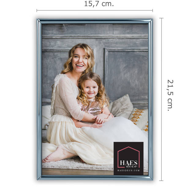 HAES DECO - Verzilverde Fotolijst Como 15x20 cm - VP12120