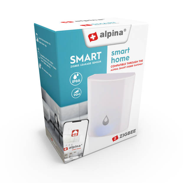 alpina Smart Home - Slimme Watermelder - Lekdetectie tot 90M