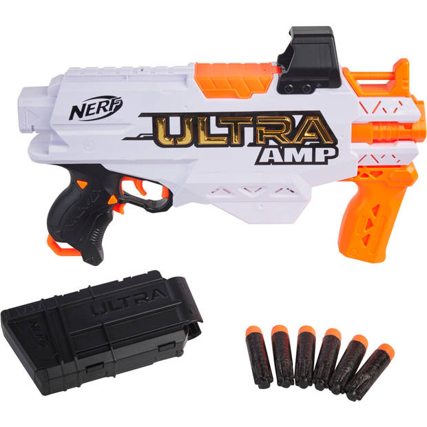 NERF speelpistool Ultra Amp junior 44 cm wit 2-delig