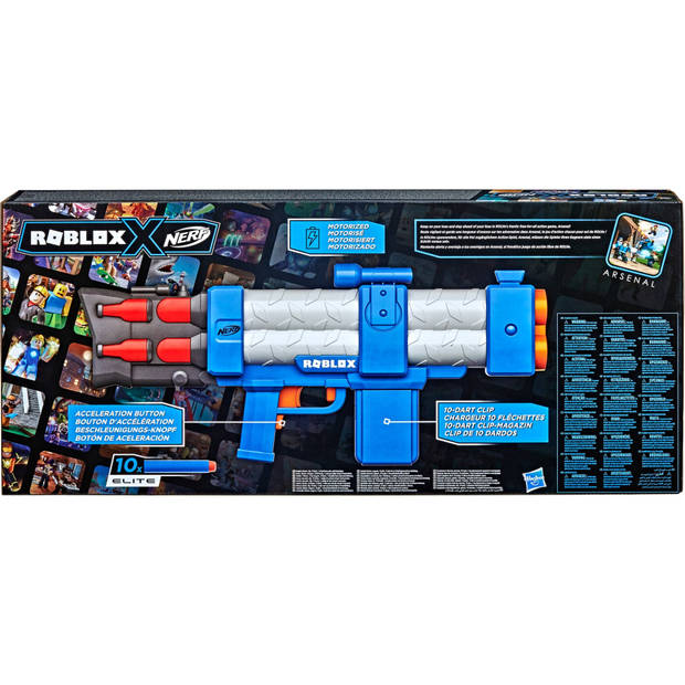 NERF speelgoedpistool Roblox Arsenal Laser Pulse 5-delig