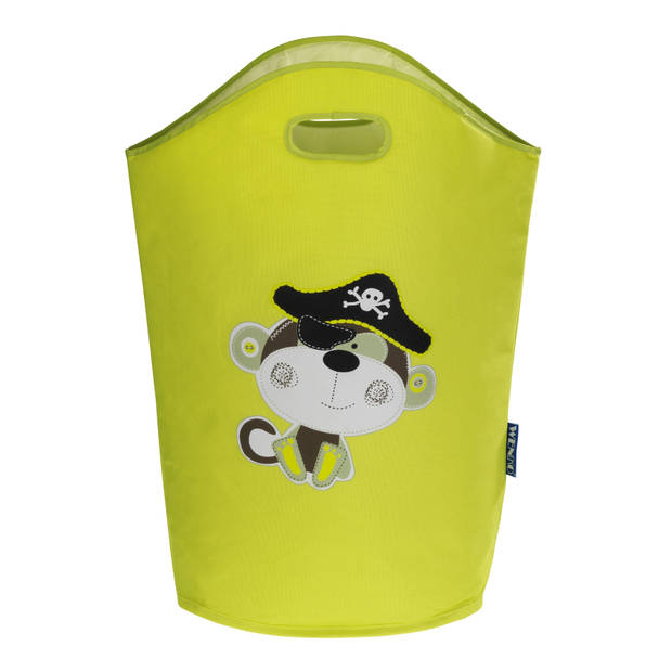 Wenko wasmand Anton junior 24 liter polyester groen