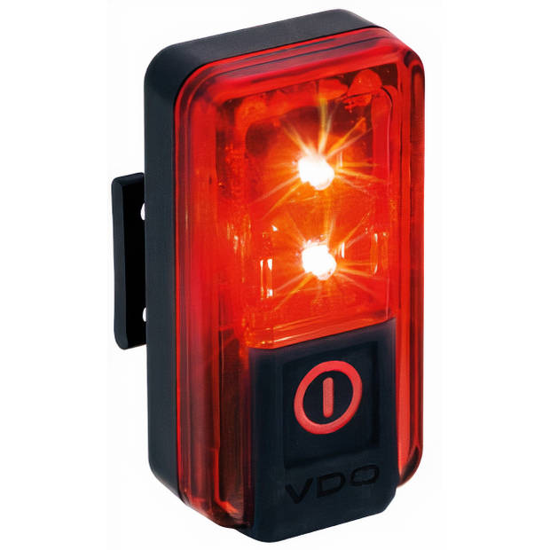 VDO achterlicht Eco light RED RL LED USB zwart 500 m