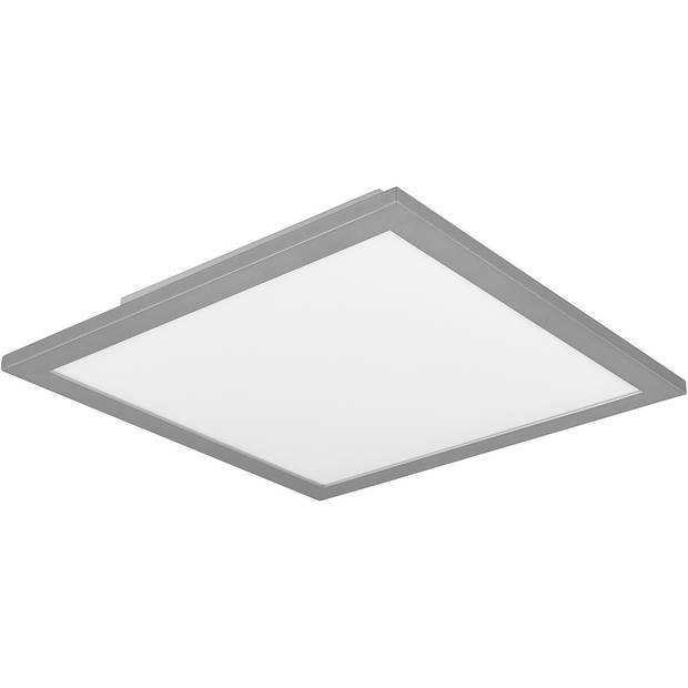 LED Plafondlamp - Plafondverlichting - Trion Alina - 13.5W - Warm Wit 3000K - Mat Titaan - Aluminium - 30cm