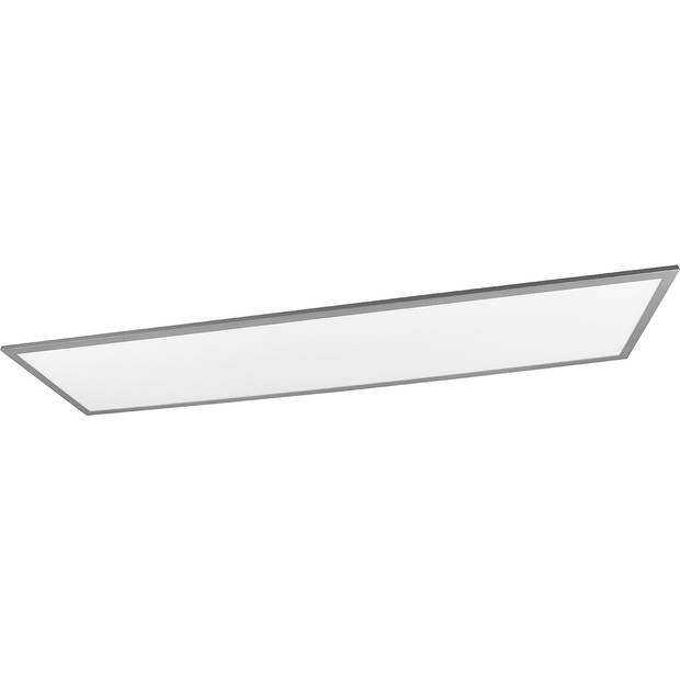 LED Plafondlamp - Plafondverlichting - Trion Alina - 34W - Warm Wit 3000K - Mat Titaan - Aluminium - 120cm