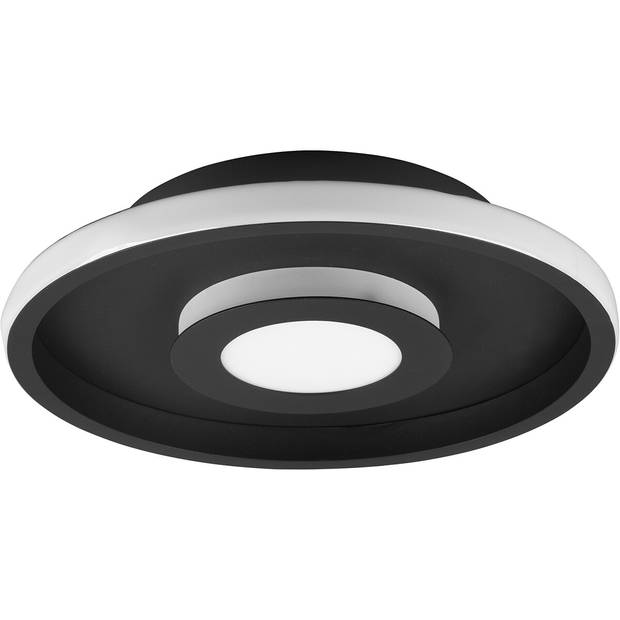 LED Plafondlamp - Badkamerlamp - Trion Asmaya - Opbouw Rond 28W - Spatwaterdicht IP44 - Dimbaar - Warm Wit 3000K - Mat