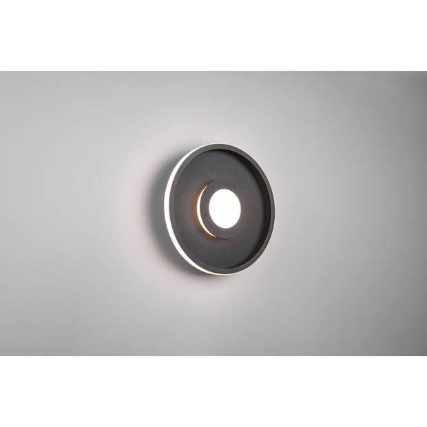 LED Plafondlamp - Badkamerlamp - Trion Asmaya - Opbouw Rond 28W - Spatwaterdicht IP44 - Dimbaar - Warm Wit 3000K - Mat