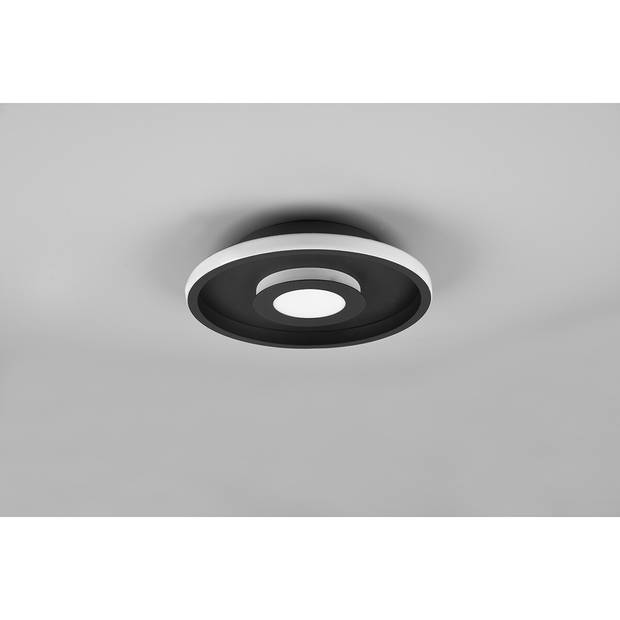 LED Plafondlamp - Badkamerlamp - Trion Asmaya - Opbouw Rond 28W - Spatwaterdicht IP44 - Dimbaar - Warm Wit 3000K - Mat