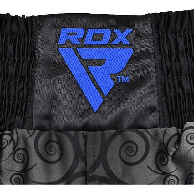 RDX Sports BSS Boxing Training Shorts Satin R2 - Blauw 2XL