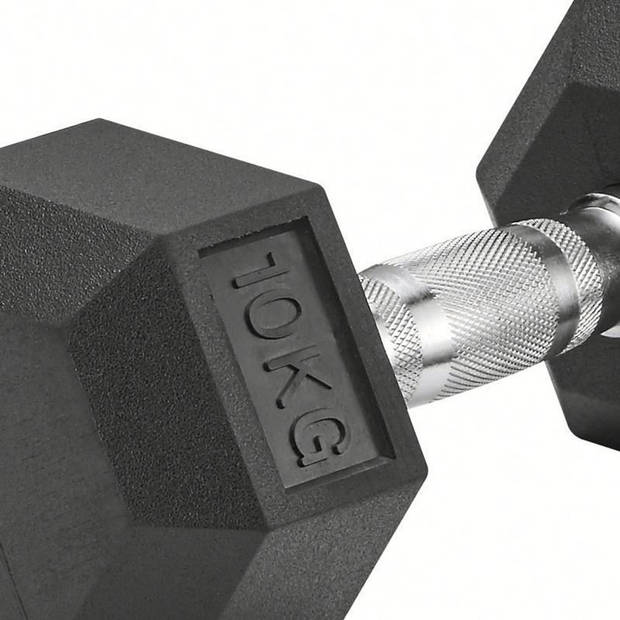 Toorx Fitness MEG Hexagon Dumbbell - per stuk - 2 kg - Rubber