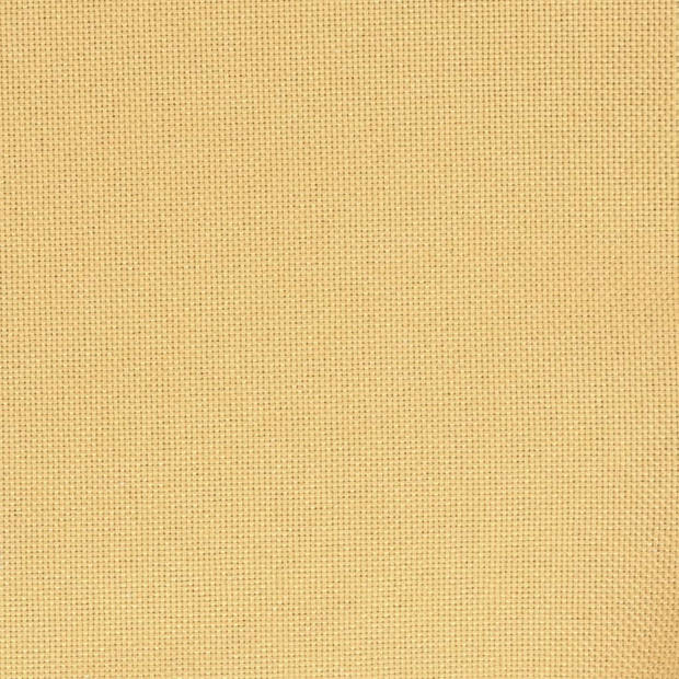 The Living Store Eetstoel Draaibaar Geel - Stof (100% polyester) - 51 x 56 x (82 - 94) cm - Hoogte verstelbaar
