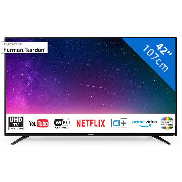 Sharp Aquos 42CJ2E - 42inch 4K Ultra-HD SmartTV