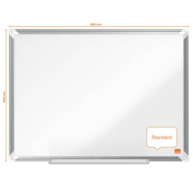 Nobo Whiteboard magnetisch Premium Plus 60x45 cm email