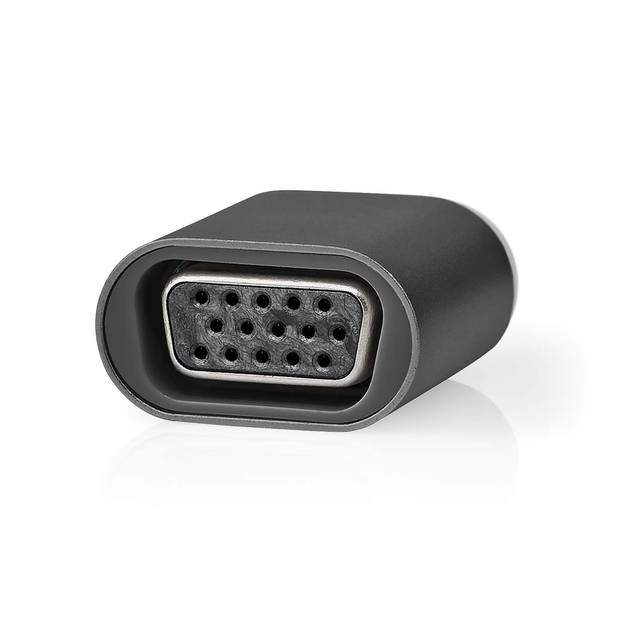 Nedis USB-C Adapter - CCGP64850GY - Zwart