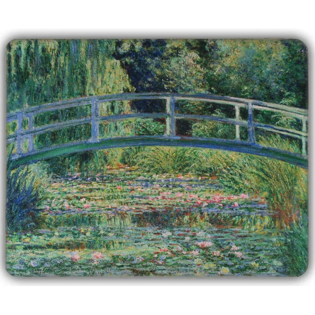 Dunne Fleecedeken - Plaid – kunst - 150 x 120 cm - Japanse brug van Claude Monet