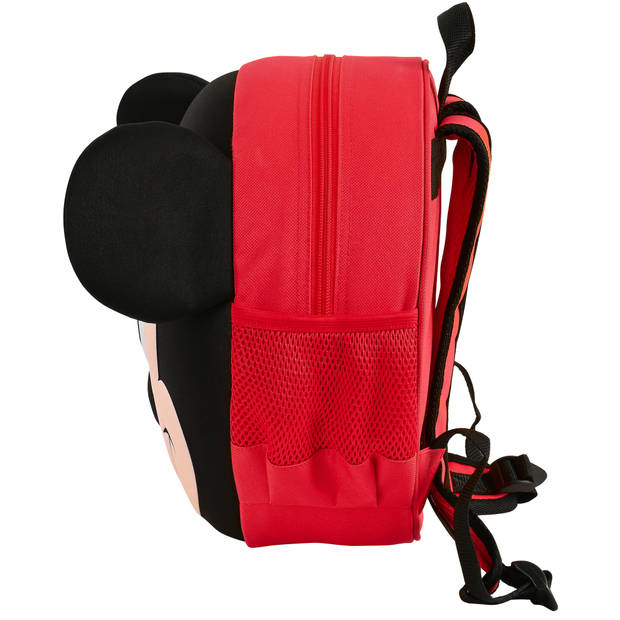 Disney Mickey Mouse Peuterrugzak 3D - 31 x 31 x 10 cm- Polyester