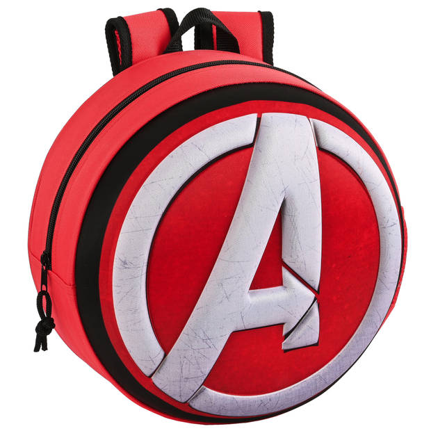 Marvel Avengers Peuterrugzak 3D Logo - 31 x 31 x 10 cm- Polyester