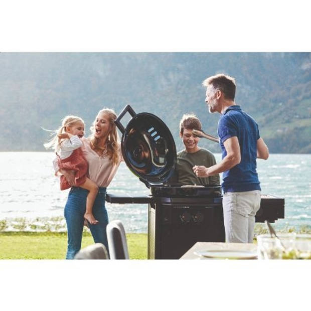Outdoor Chef - Barbecue Gas Davos 570 G Series-2 Pro - Porselein - Zwart