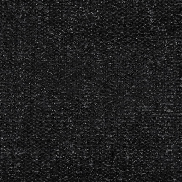 vidaXL Tenttapijt 250x400 cm zwart