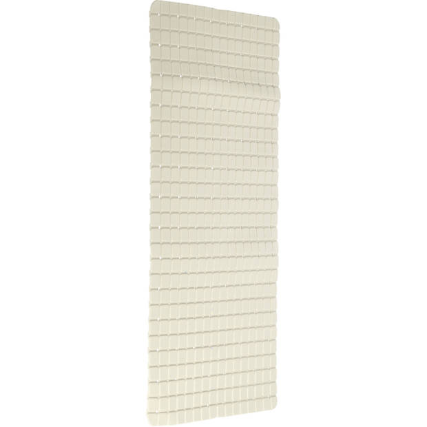 Excellent Houseware Badmat - antislip - creme - 69 x 39 cm - Badmatjes