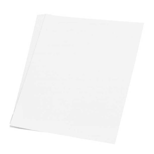 Hobby papier wit A4 50 stuks - Hobbypapier