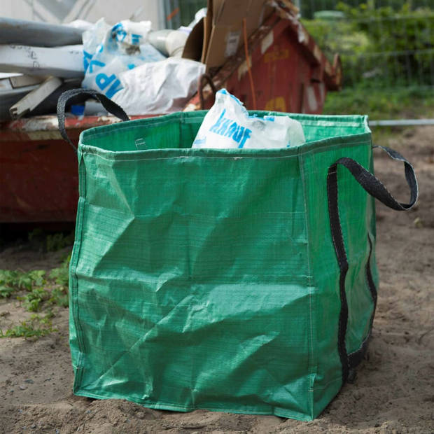 1x Groene tuinafval zakken 148 liter - Tuinafvalzak