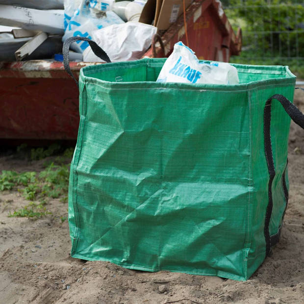 1x Groene tuinafval zakken 148 liter - Tuinafvalzak