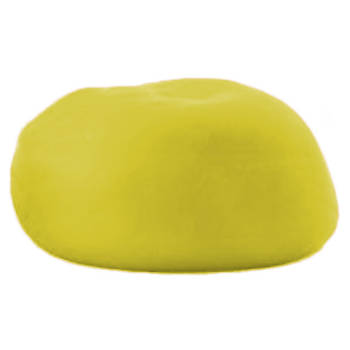 Jonotoys stressbal Stretchy Ball 11 cm rubber geel