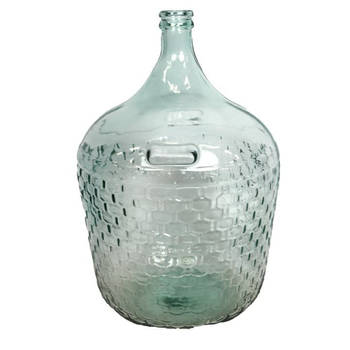 DKNC - Vaas Jack - Gerecycled glas - 36.5x36.5x56cm - Transparant