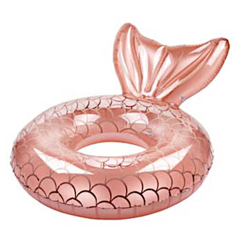 Sunnylife zwemband zeemeermin junior 110 x 130 cm PVC roze