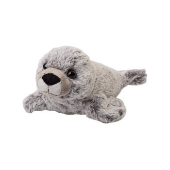 Pluche grijze zeehond knuffel - dier van 22 cm - Knuffel zeedieren