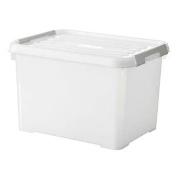 Curver Handy+ Recycled Opbergbox - 20L - Milky Wit