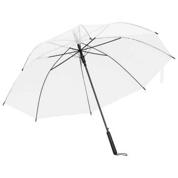 Blokker vidaXL Paraplu 107 cm transparant aanbieding