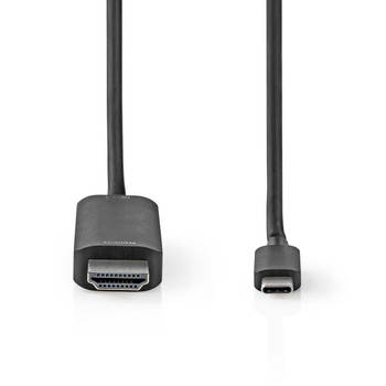 Nedis USB-C Adapter - CCGP64655BK10