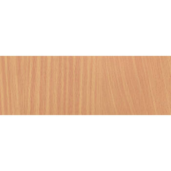 Decoratie plakfolie beuken houtnerf look donker 45 cm x 2 meter zelfklevend - Meubelfolie