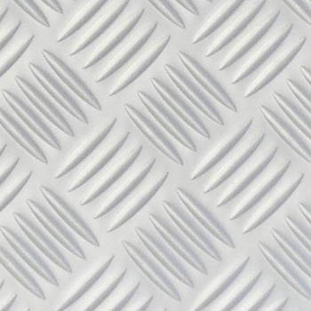 Decoratie plakfolie traanplaat glimmend zilver 45 cm x 1,5 meter zelfklevend - Meubelfolie