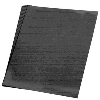 Hobby papier zwart A4 200 stuks - Hobbypapier