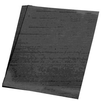 Hobby papier zwart A4 100 stuks - Hobbypapier