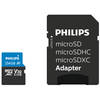 Philips Micro SDXC kaart 256GB incl. adapter - Class 10 - UHS-I U3