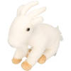 Witte pluche steenbok knuffel 22 cm - Knuffel boederijdieren