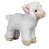 Pluche knuffeldier Lammetje/Schaap 25 cm - Knuffel boederijdieren