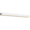 LED Wandlamp - Trion Rolan - Up en Down - 13W - Warm Wit 3000K - Rechthoek - Mat Chroom - Aluminium